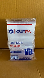 Cuppa lüks plastik kaşık