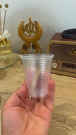 Petkap 180 cc şeffaf plastik bardak 100 adet